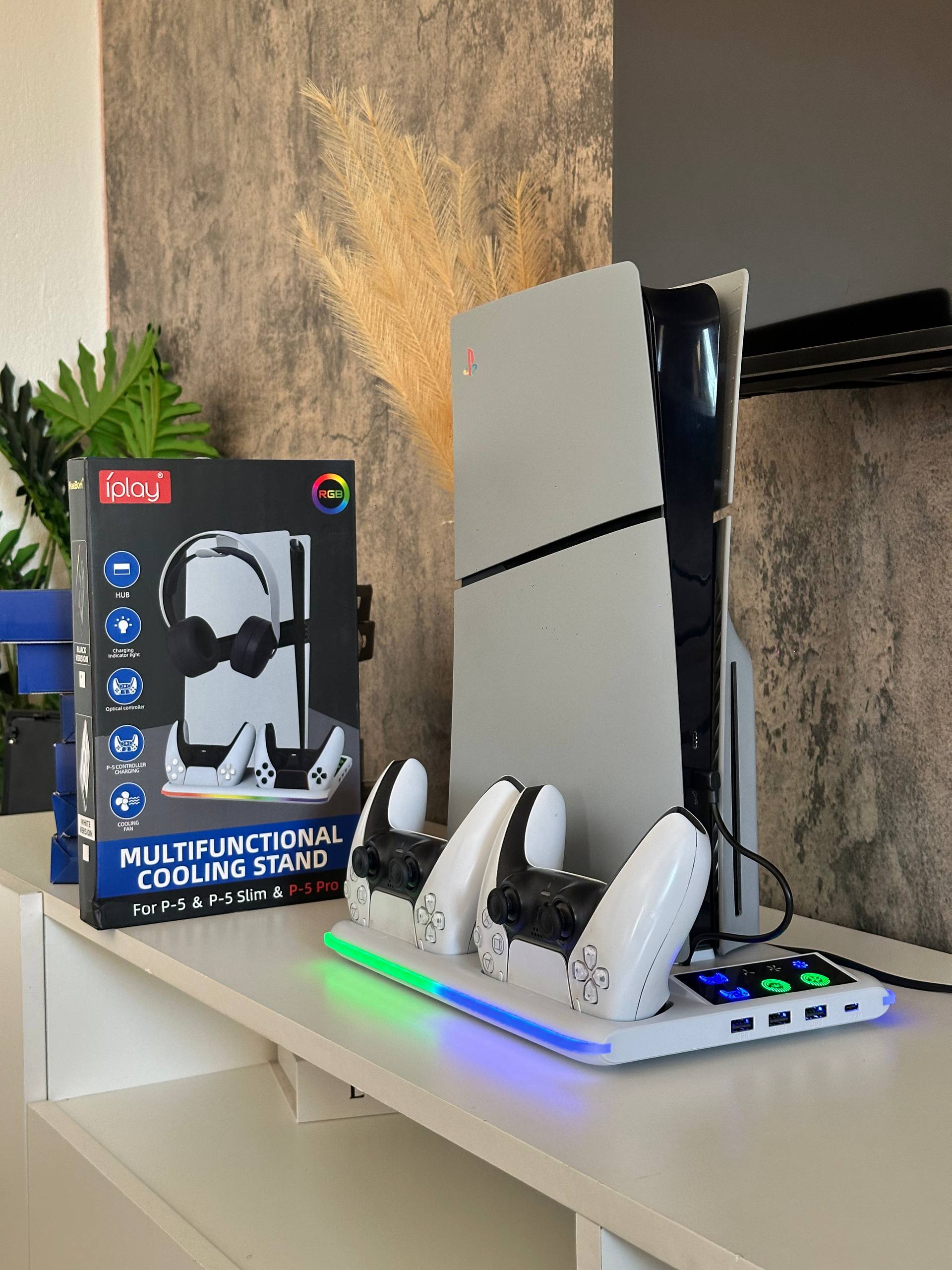Base Vertical para PS5/Slim/Pro